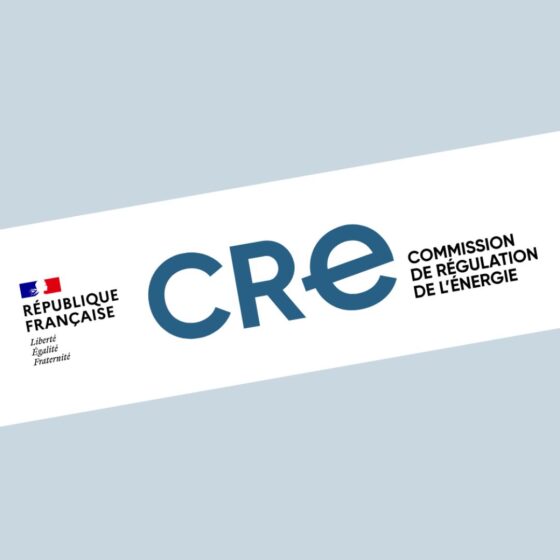 Sharing signe l’identité visuelle de la Commission de Régulation de l’Énergie : logotype, charte graphique et supports de communication institutionnelle.